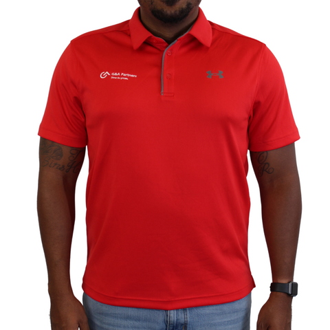 Men's Under Armour Polo - Red